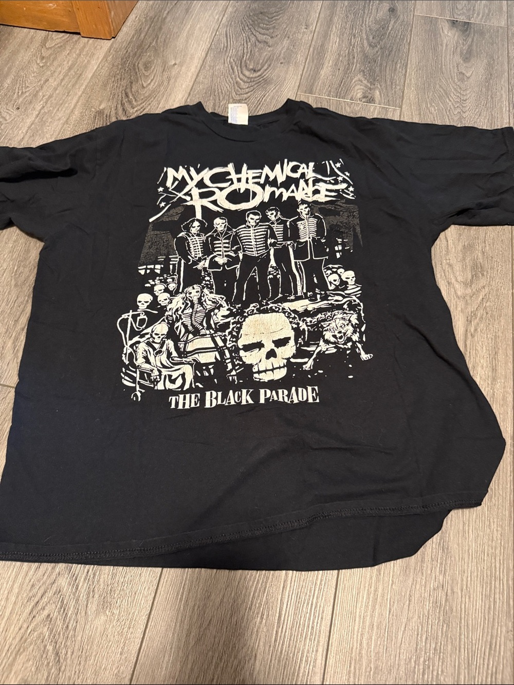 Port and Company Black 'My Chemical Romance - The Black Parade' Graphic Tee